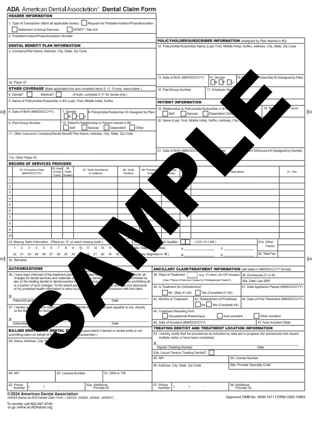 Page 1 of form CMS-10883