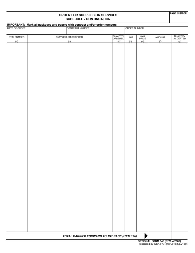 Page 1 of form OF348