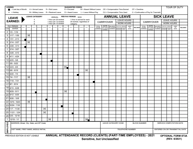 Page 1 of form OF873A_21