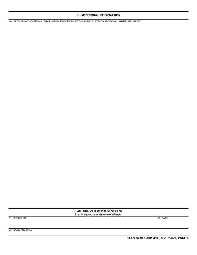Page 1 of form SF330_SH