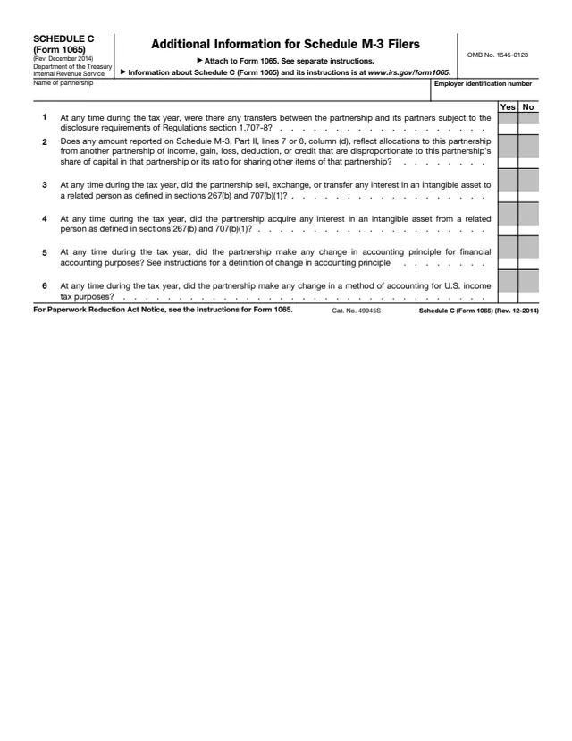 Page 1 of form 1065