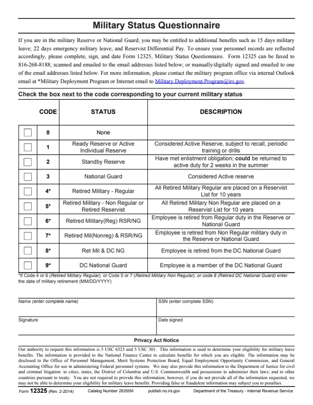 Page 1 of form 12325