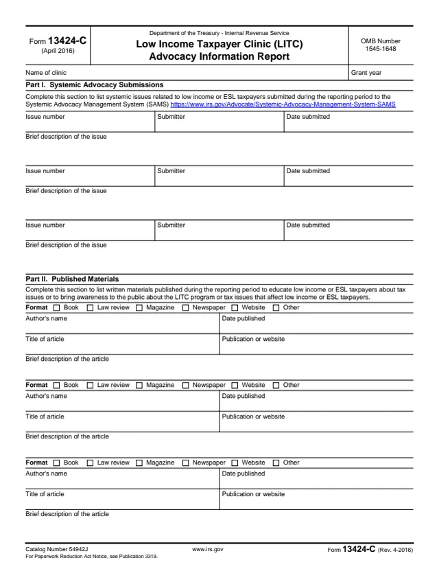 Page 1 of form 13424-C