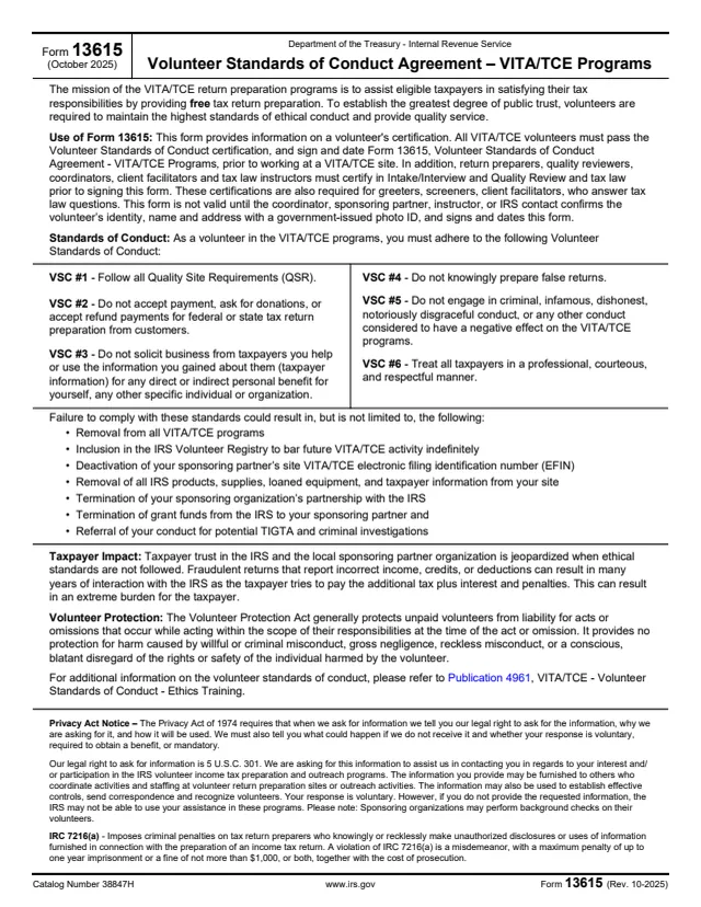 Page 1 of form 13615