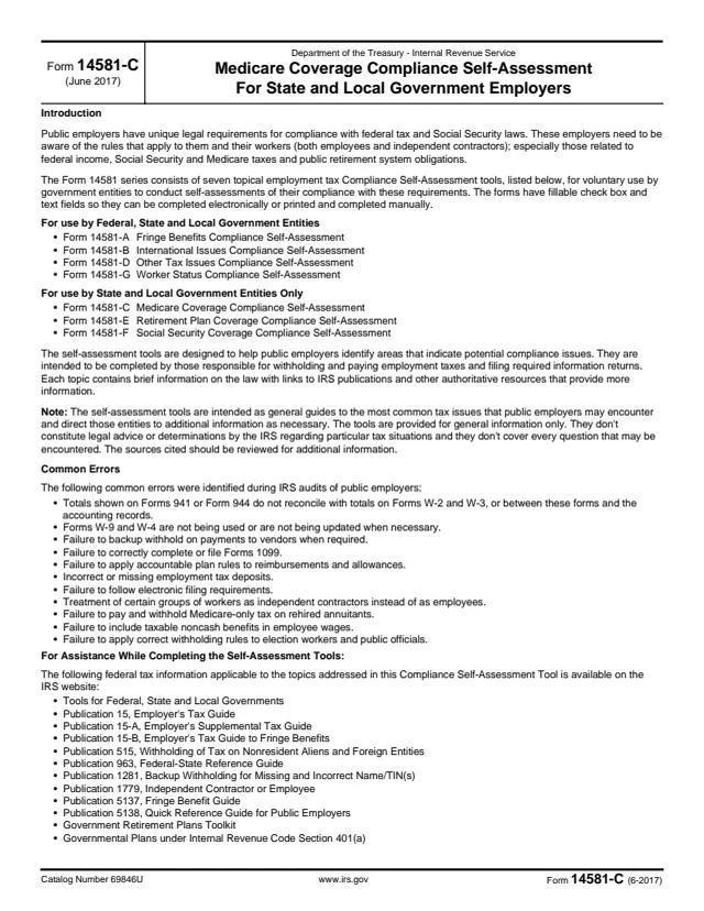 Page 1 of form 14581-C