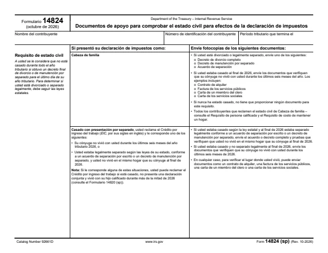 Page 1 of form 14824