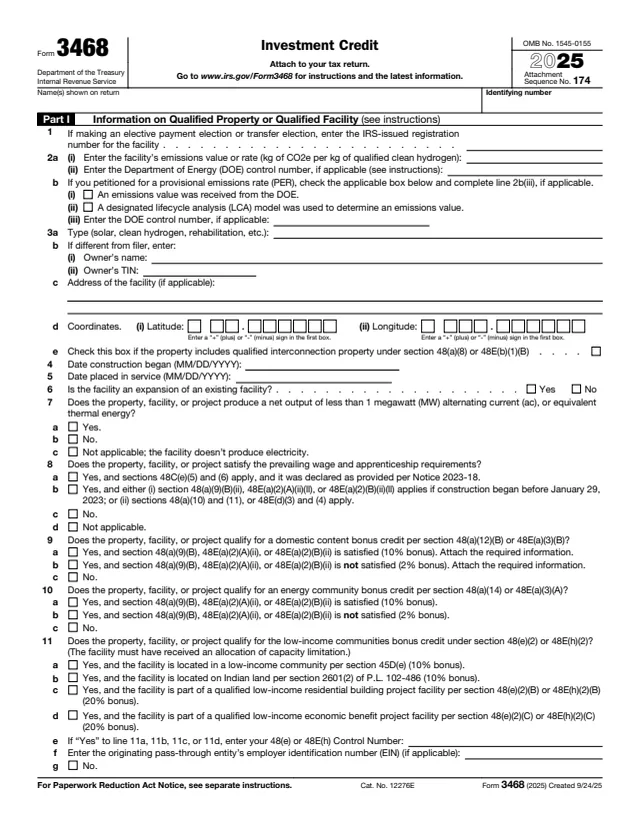 Page 1 of form 3468