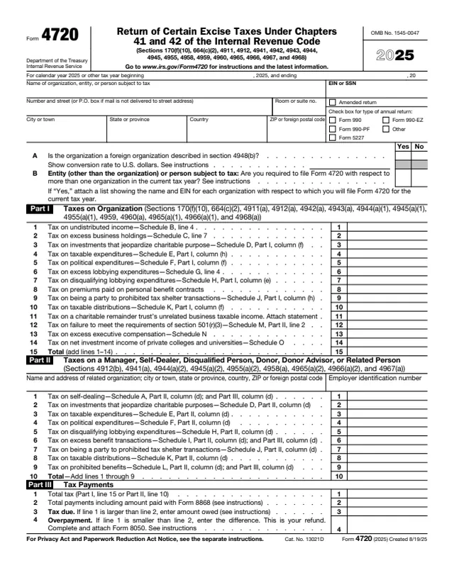 Page 1 of form 4720