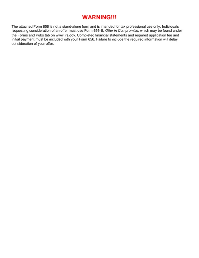 Page 1 of form 656