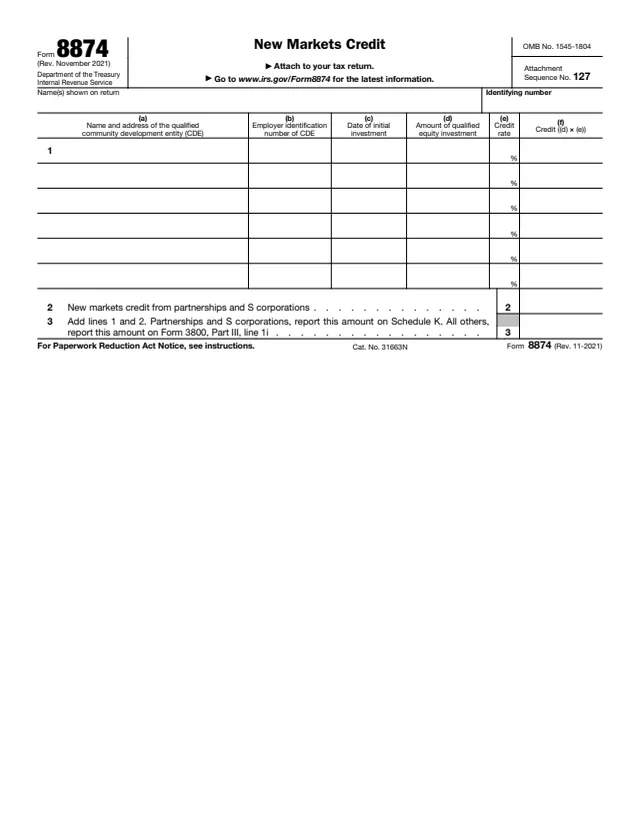 Page 1 of form 8874