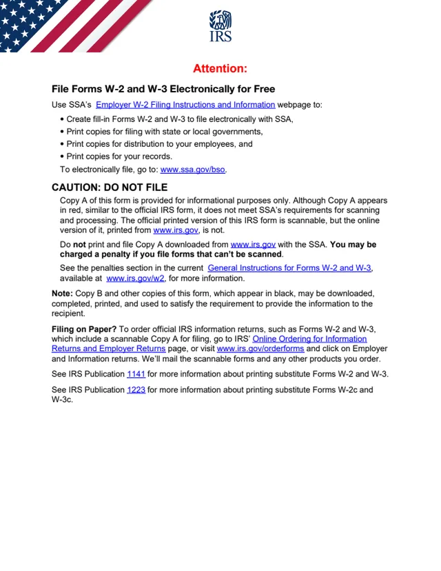 Page 1 of form W-2