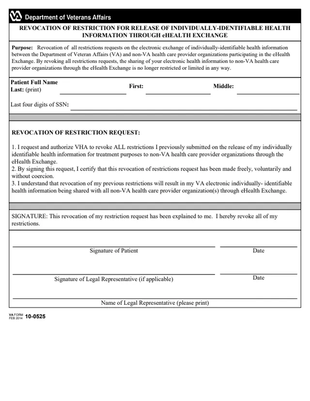 Page 1 of form 10-0525