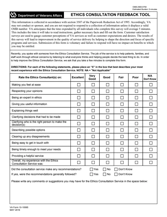 Page 1 of form 10-10065