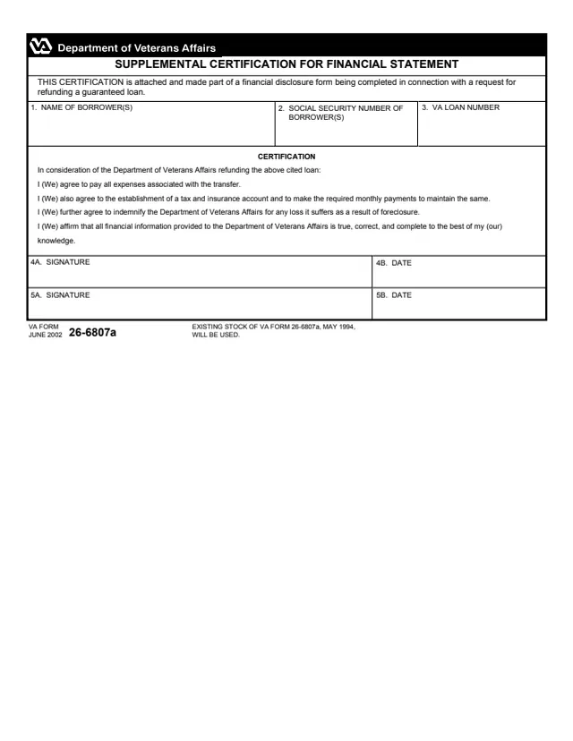 Page 1 of form 26-6807a
