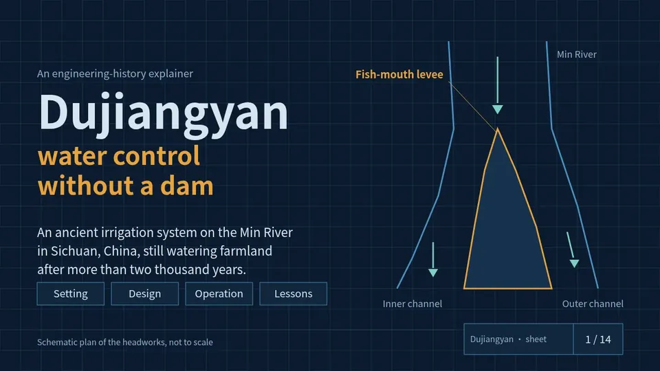 Cover page of the Blueprint Explainer example deck
