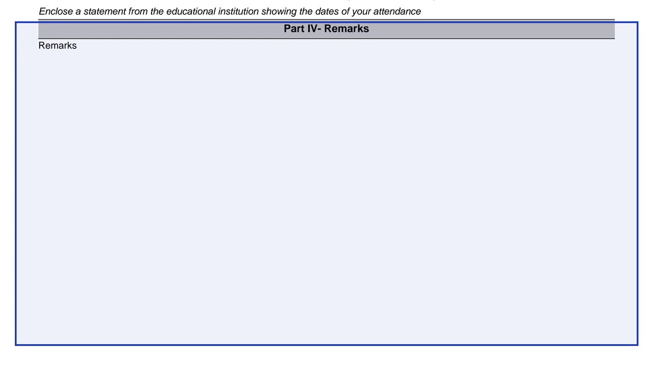 Part IV and certification on page 2 of Form 9250: Questionnaire - Tax Treaty Benefits, as printed by IRS
