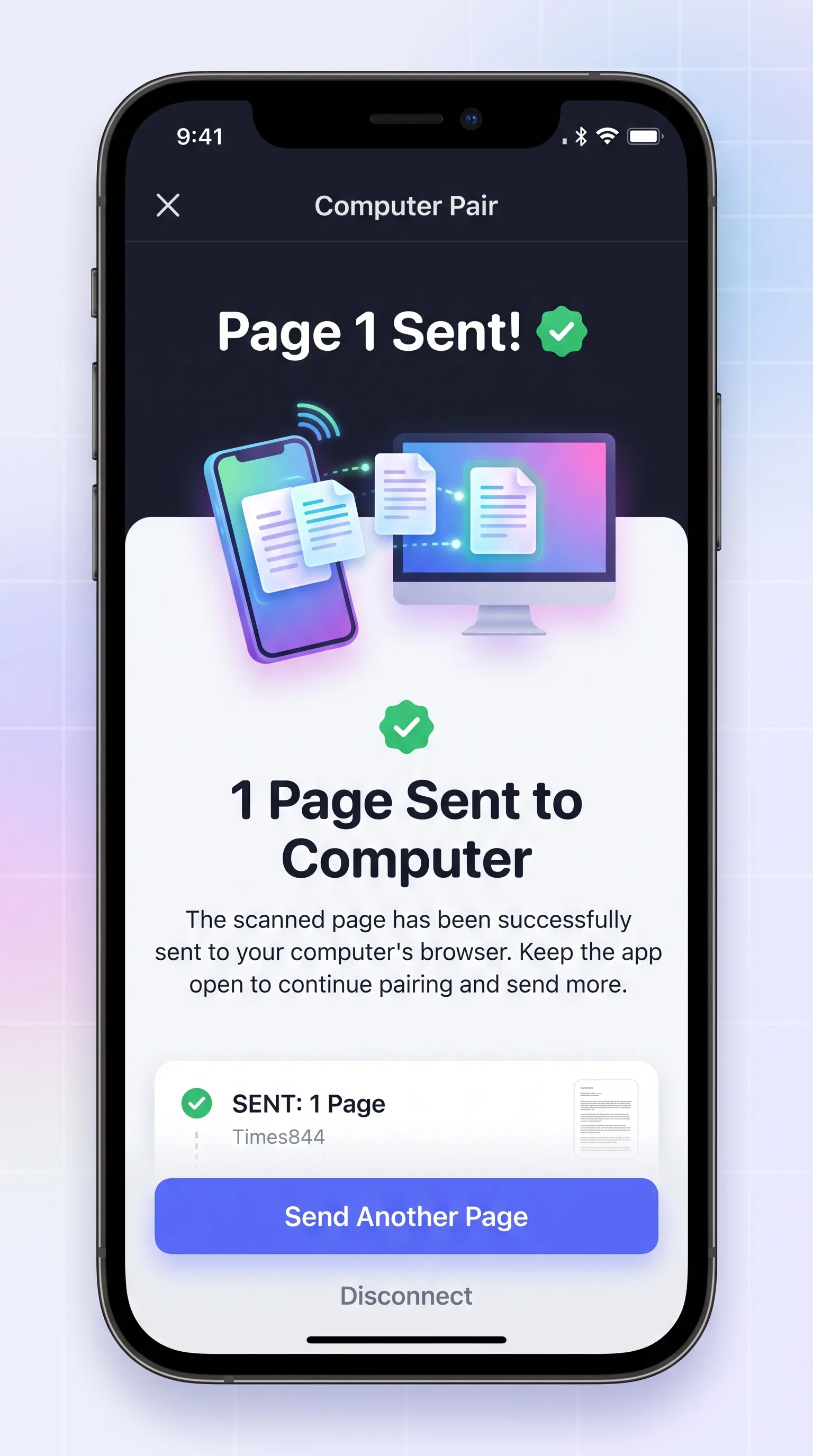 Send photos from your phone