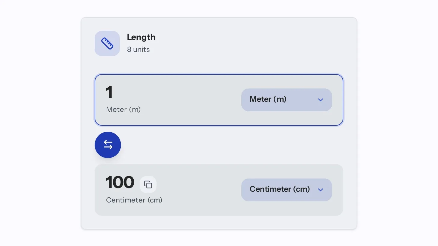 Swap units and copy the result