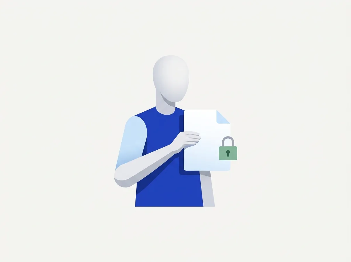 People who send documents that must not change