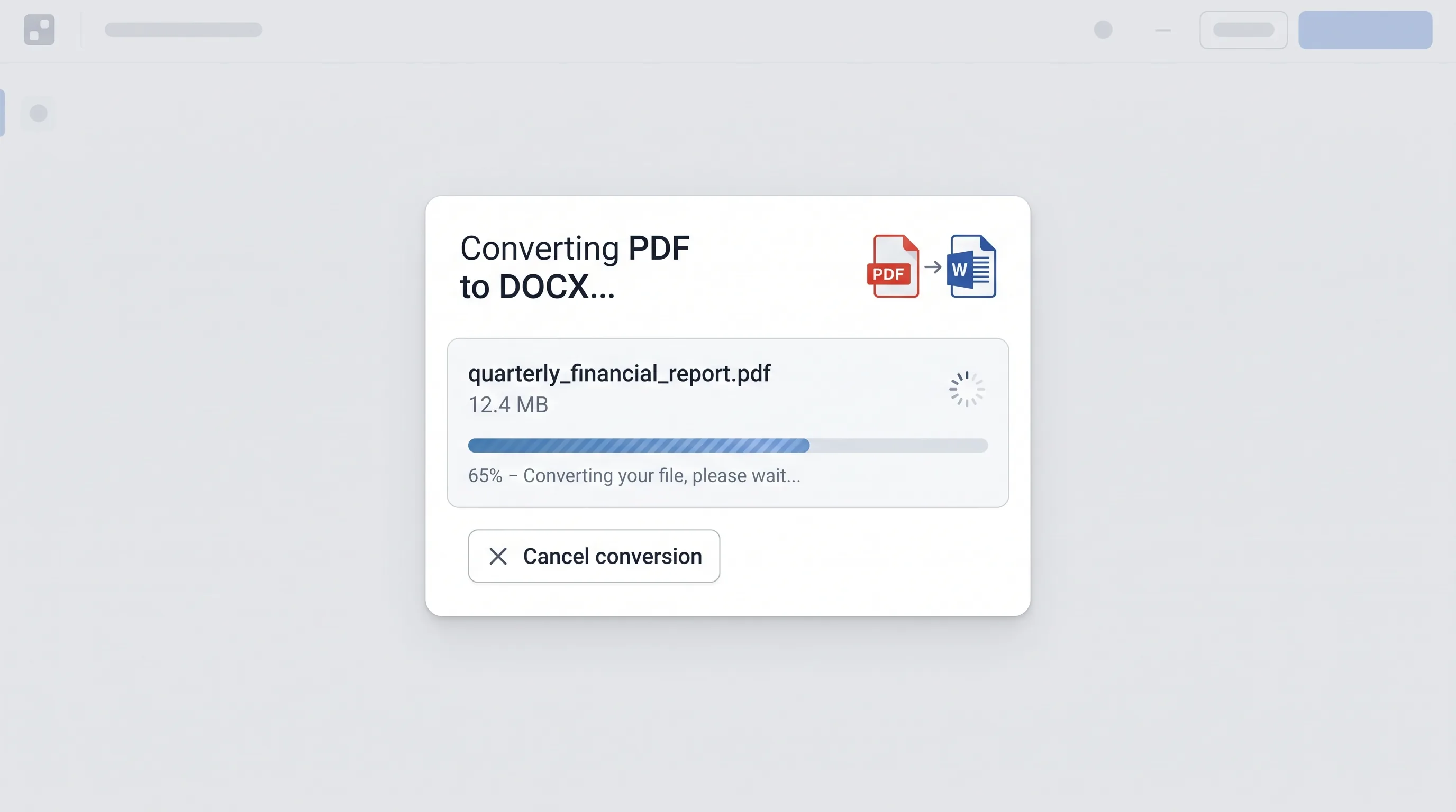 Convert a report and its appendices together